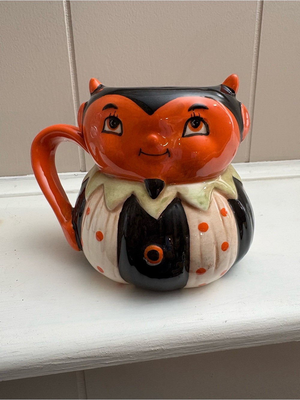 Johanna Parker Halloween devil mug